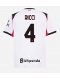 Billige AC Milan Samuele Ricci #4 Bortedrakt 2025-26 Kortermet